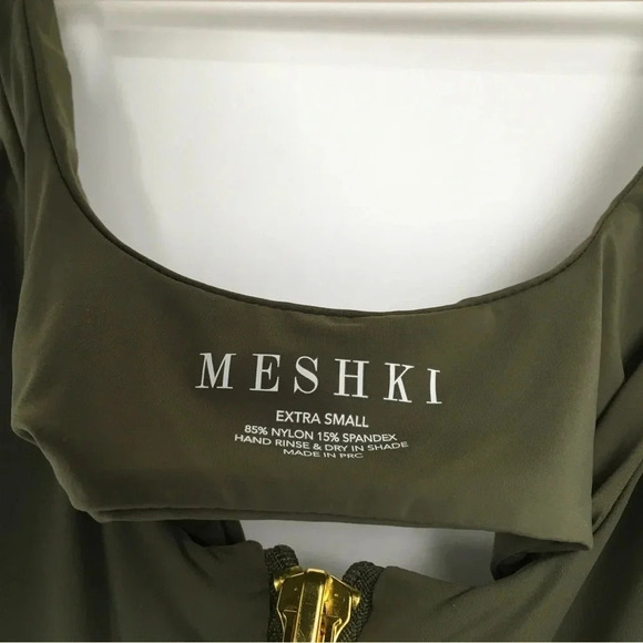 Meshki Zip Front Bra Bikini Top - Picture 4 of 4
